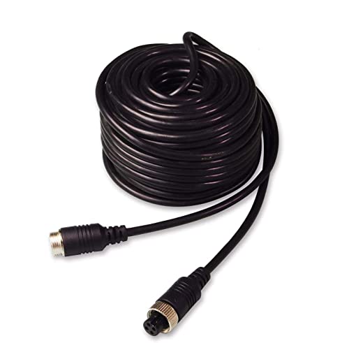 MAXWIN 映像 延長 ケーブル 15m 4ピン トラック 大型車 バックカメラ バックモニター SV3-CAB15-4P