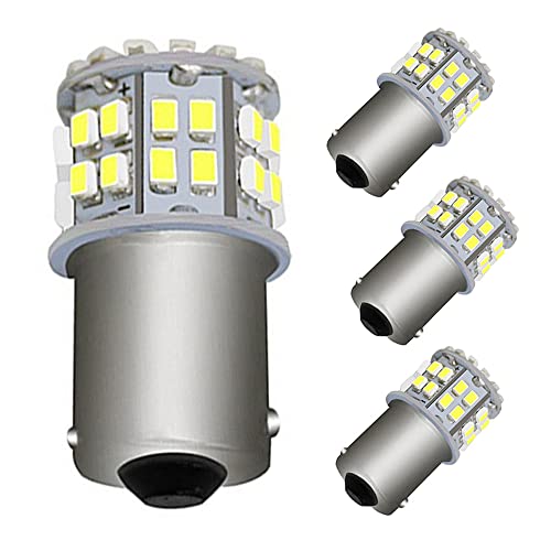 S25 シングル球 LED（P21W 1156 S25 G18 BA15S）バックランプ 1206SMD 50連 ホワイト ピン角180度 12