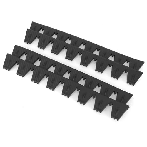 Kiload アンダーガード アンダープロテクター 汎用 ガリ傷から守る バンパー下端部をガリ傷防止 車傷防止 キズ防止 簡単設置 8本セット