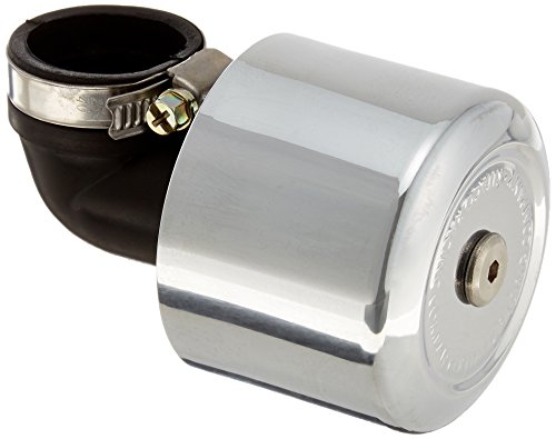 キタコKITACO スーパーパワーフィルター クロームメッキ φ35 エルボ90° 汎用 515-0600353