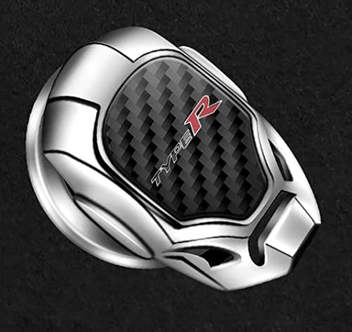 （MHNETY）エンジンプッシュボタン カバー Type-Rに適し車のスタートストップボタンスイッチ装飾カバー..