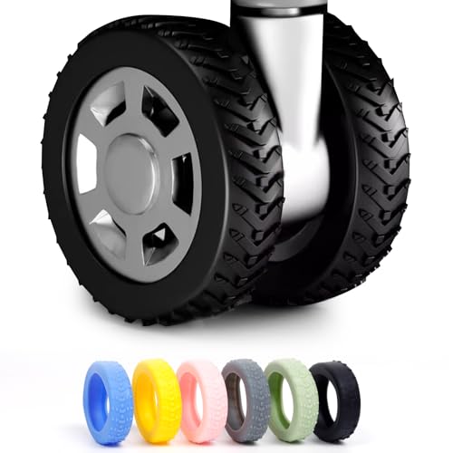 gotokus キャスターカバー 10個セット キャリーケース 車輪カバー スーツケース タイヤカバー キャスタ..