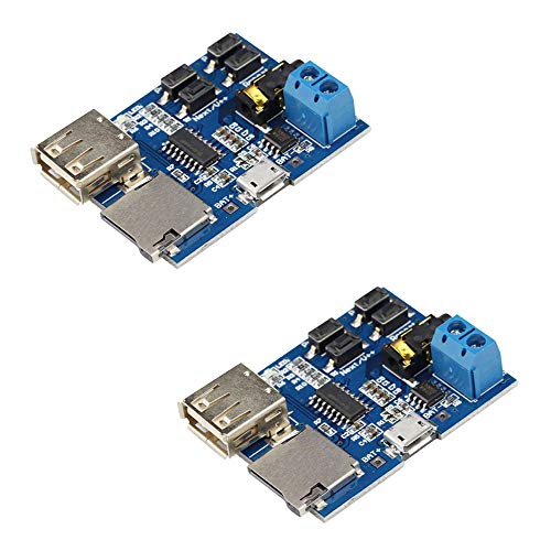 VKLSVAN 2個 セット Mp3ロスレスデコーダーデコーディンモジュール TFカード Uディスク デコーダボード 無損失デコード 増幅器