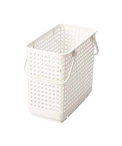 ライクイット like-it 洗濯物をスッキリたっぷり収納できる スタッキングランドリーバスケット L ホワ..