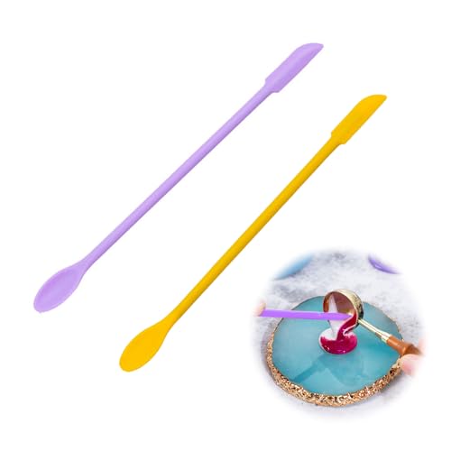 PAVIKE シールワックススタンプスクレーパー 2本セットメルティングワックススプーンクリーナー ミニス..