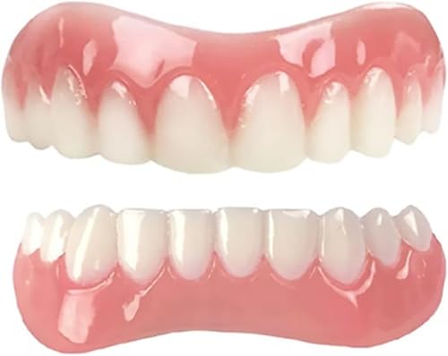パーフェクトインスタントスマイルティースベニアインスタント美容義歯上下歯2個入り（フリーサイズ（中）