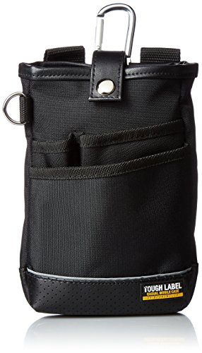 ボウケンクラブ ポーチ 薄型小物ケース ポリエステル ブラック