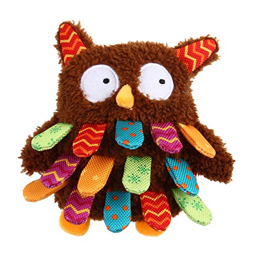 ギグウィ GiGwi 犬用おもちゃ 犬用ぬいぐるみ プラッシュフレンズ アミーゴ フクロウ