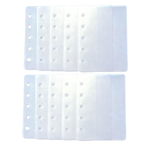 Winuin m5 ppシート シール台紙 シール帳 プラバン シール帳 半透明 はがせる バインダー （ppシート リフィル 10枚入）