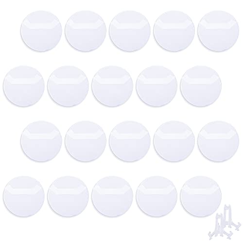 Oaec 缶バッジカバー 57mm対応 40枚入り 透明 高い透明性 缶バッジ 収納 痛バッグ 痛バ 推しキャラ グ..