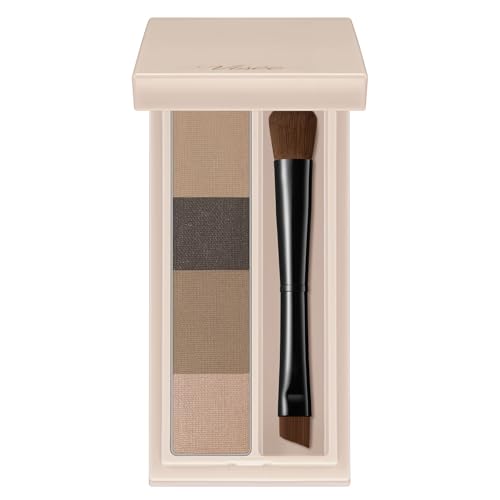 12025年5月新商品BR-3 アッシュブラウン/-/-・Color:BR-3 アッシュブラウン・カラー：BR-3 アッシュブラウン（黒髪や暗めの髪色に）・4色でふんわり抜け感眉に仕上げるアイブロウパウダー。上の色から順に使うだけで、簡単にこなれ眉が完成・オイルでコーティングしたパウダーを贅沢に配合。粉っぽさがなく肌にしっとりとなじみ、ナチュラルな仕上がりを叶えます。・弾力性の高いゲルでコーティングしたパウダーや、ほぐれやすいパウダーを配合。地肌に密着して高発色を叶えながら、ふんわりとぼかしやすく、自然な美しいグラデーションを演出。・ラスティング成分を含む、高い化粧もち効果のあるパウダーをバランスよく配合。汗や皮脂・こすれにも強く、つけたての美しい仕上がりが続きます。商品紹介 綿毛のようにふんわり柔らかで立体的な眉に。4色を重ねて美しいグラデーションを叶える、美発色アイブロウパウダー。 原材料・成分 タルク・窒化ホウ素・ナイロン-12・ラウロイルリシン・ヒドロキシステアリン酸エチルヘキシル・ジフェニルシロキシフェニルトリメチコン・トコフェロール・ヒアルロン酸Na・BHT・HDI/トリメチロールヘキシルラクトンクロスポリマー・ビニルジメチコン/メチコンシルセスキオキサンクロスポリマー・イソステアリン酸デキストリン・エチルヘキサン酸セチル・オクチルドデカノール・シリカ・ジエチルヘキサン酸ネオペンチルグリコール・ジメチコン・スクワラン・ステアリン酸亜鉛・トリカプリル酸/カプリン酸グリセリル・トリエチルヘキサノイン・トリエトキシカプリリルシラン・ヘキサヒドロキシステアリン酸/ステアリン酸/ロジン酸ジペンタエリスリチル・ミツロウ・メチコン・ワセリン・合成ワックス・水酸化Al・水添ポリC6-20オレフィン・クロルフェネシン・グンジョウ・マイカ・酸化チタン・酸化亜鉛・酸化鉄 使用方法 A・B・C・Dの順にお使いください。A : 太いブラシに適量をとり、眉全体と、眉頭から鼻のわきに軽くぼかします。B : 細いブラシに適量をとり、眉尻などしっかり描きます。C : 太いブラシに適量をとり、眉山から眉頭にかけてぼかします。D : ふんわりと仕上げるため、太いブラシに適量をとり、眉頭から全体に軽くぼかします。髪色にあわせてお好みで混ぜてお使いください。Dは繊細パール配合のため、ハイライトとしても使用できます。 安全警告 肌に異常が生じていないかよく注意してご使用下さい。肌に合わない時、色抜け 白斑等 や黒ずみ等の異常が現れた時は使用をおやめ下さい。