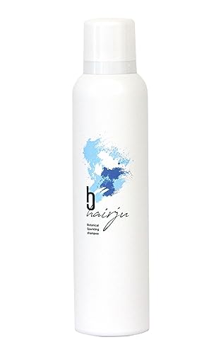 ヘアージュ ボタニカル スパークリング シャンプー オーガニック 成分 配合 ノンシリコン 高濃度炭酸 で ワンランク上の美しい黒髪へ