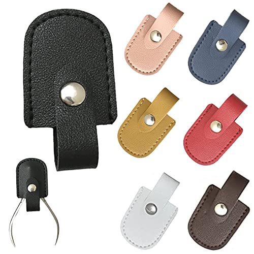 革クランプカバー 7色セット クランプケース ニッパーキャップ 革保護 収納キャップ 角質層クランプ保..