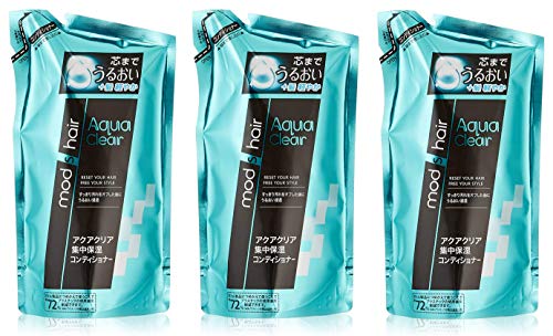 3個セットモッズ・ヘア アクアクリア 集中保湿コンディショナー つめかえ用 350ml×3個