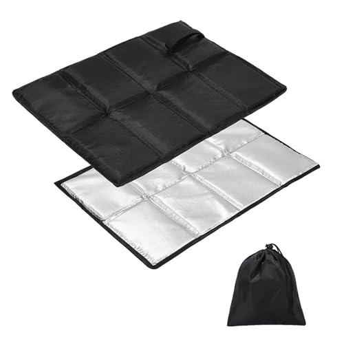 ブラック 8折/ワンサイズ/54-VFG・Color:ブラック 8折・持ち運び簡単この折りたたみ式アウトドアクッションは、軽量でコンパクト。折りたたむと小さくなり、収納袋とゴムのループで簡単に収納できます。旅行やアウトドアに最適です。・快適性の向上適度な厚みが地面の冷気や熱をしっかり遮断し、長時間座ってもお尻が痛くなりにくい。アウトドアでの長時間活動でも快適に過ごせます。・優れた素材600Dオックスフォード布とPVC防水加工の底面を採用し、耐久性が高く、湿気のある場所でも問題なく使用できます。長期間使用しても品質を保ちます。・多用途登山、ピクニック、釣り、スポーツ観戦、花見、公園での読書、子供の外遊びなど、さまざまなアウトドアシーンで活躍。季節を問わず、どんな場面でも役立ちます。・商品仕様厚み：約1.0 cm 約15×10×8cm（折り畳んだ状態），約40×30cm（広げた状態）通気性に優れ、湿気や熱がこもらず、夏の暑い日でも快適に使えます。気温に関係なく、快適な座り心地を提供します。厚み：約1.0 cm 約15×10×8cm（折り畳んだ状態），約40×30cm（広げた状態）