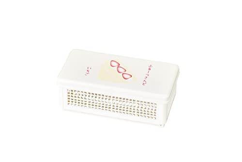 たつみや OBENTO サンドイッチケース イチゴ サイズ：約W19.5 D9.6 H7.8 30417