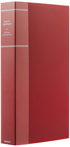 ナカバヤシ フォトグラフィリア L判 360枚収納 L3段ポケット レッド PHL-1036-R