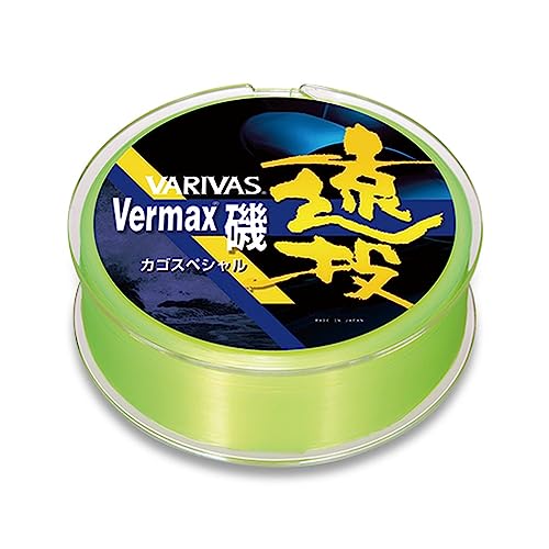 Rakuten - バリバスVARIVAS ナイロンライン バリバス バーマックス磯 遠投 カゴスペシャル 200m 6号 11.0kg ファインイエロー