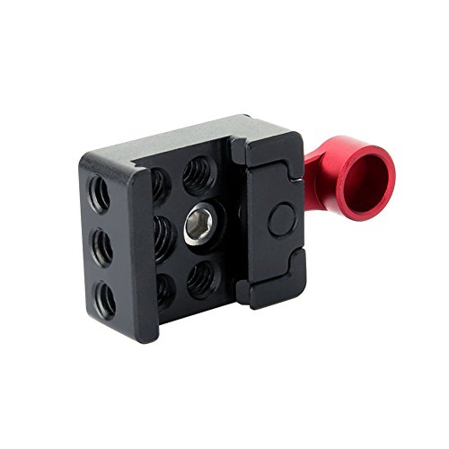 NICEYRIG 撮影用ライト用アダプタ 汎用 NATOクランプ （1/4 スレッド、35mmネジが付き） NATO Clamp ナ..