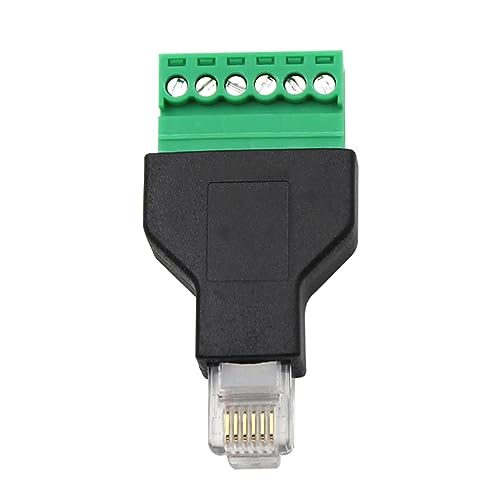 PENGLIN 2�� RJ12����- 6�ԥ�ͥ�ü���楢���ץ��� RJ12/RJ11�⥸��顼�ץ饰 RJ12���ͥ��� 6P6C ���ô參���륳