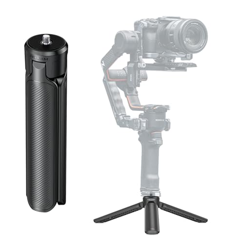 ブラック/-/T00A4103・パッケージ個数:1・一脚と三脚の切替をクイックにリンクギア式なので三脚が瞬時に開閉可能になります。作業手順が少なくなり、詰まりがなくて一脚と三脚をクイックに切り替えることができます。三脚の収納サイズは13cmとなり、重さはわずか169gで、簡単に折りたたんで収納できるので、持ち運びや保管に便利で、旅行や屋外撮影に適用です。カメラグリップとしても使用可能・頑丈で安定性抜群型番：T00A4103、耐荷重：5kg。撮影中の揺れを避けるために、カメラ、携帯電話、スタビライザーを安定させて、素晴らしい写真を作成します。ミニ三脚は高品質アルミニウム合金で作られており、底面とプレート部分がゴム製滑り止めパッド設計のように、スタビライザーなどの撮影デバイスと三脚を穏やかにさせてます。・汎用性高い1/4ネジで幅広く対応カメラ三脚の上部には1/4インチ汎用ネジが搭載しており、5KG耐荷重で、一眼レフカメラ、Vlogカメラ、ビデオカメラ、スマホ、照明ライト、GoPro、DJI、ZHIYUNスタビライザーなどの撮影デバイスに対応。カメラスタビライザージンバル 三脚 スタンド クイックオープ卓上三脚