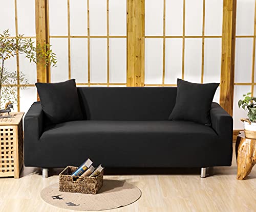 TMVOK ソファーカバー 3人掛け ストレッチ 北欧風 ソファーカバー 肘付き 滑り止め 柔らかい 伸縮素材 ..