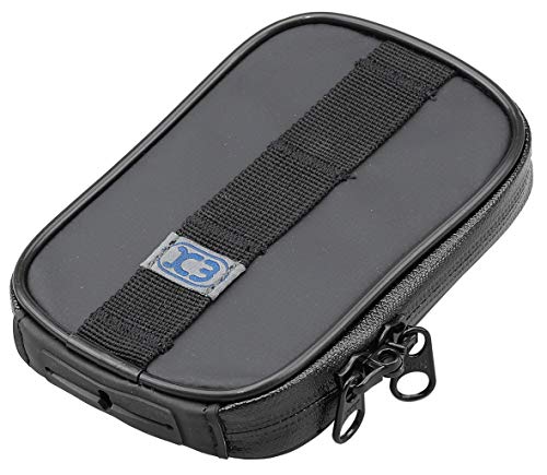 キジマKijima K3 バイクパーツ ETCケース タクティカル TC01 アンテナ別体型ETC車載器用 ブラック ZK3-10001B