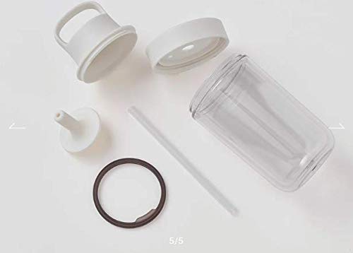 凛々堂 楽天市場店のKINTO キントー トゥーゴーボトル 480ml ホワイト ストロー付き 軽量 水筒 食洗機対応 二重構造 20071｜アングル2
