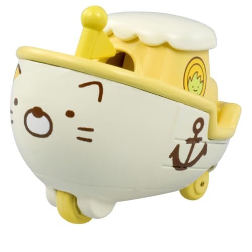 乐天商城 - タカラトミーTAKARA TOMY トミカ ドリームトミカ SP すみっコぐらし ゆめみるふね ねこ ミニカー おもちゃ 3歳以上