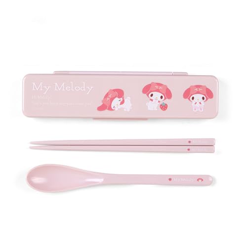 Rakuten - サンリオSANRIO サンリオ 箸&スプーンセット マイメロディ マイメロちゃん my melody 1.8×18.8×4.7cm 新生活 ラン