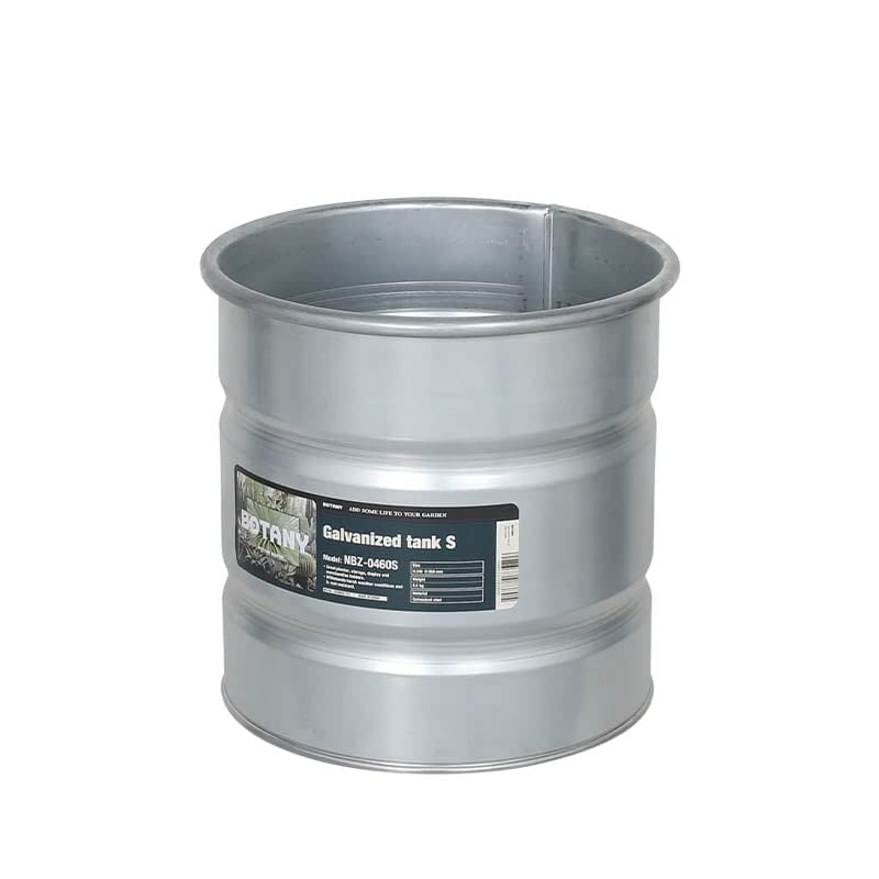 ダルトンDulton ガルバナイズド タンク S 10号鉢目安 BOTANY 鉢カバー ポット プランター 高さ345mm 直..