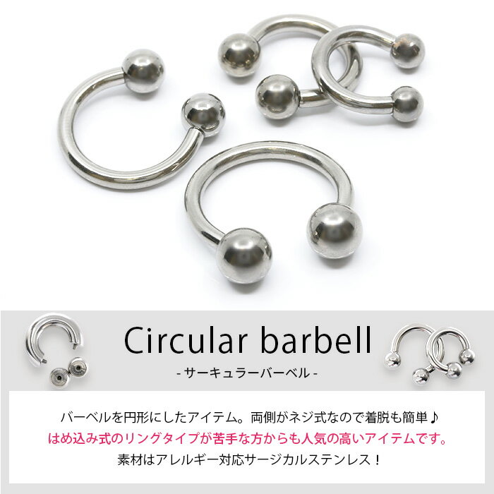 【全品送料無料】 ボディピアス 0G 軟骨ピア...の紹介画像2