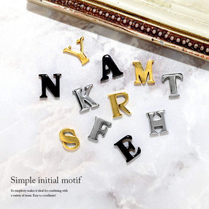 【全品送料無料】 ボディピアス キャッチ 14G 16G かわいい 12G 18G パーツ イニシャル 名前 頭文字 アルファベット 軟骨ピアス シルバー カスタマイズ ボディーピアス ボディピ ピアス ボディ 軟骨用 トラガス ネジ式 アレンジ カスタム 「BP」「CUS」