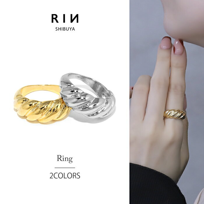 クークロワッサン　￼刻印あり　ローズクォーツゴールドリング　K14 クークロワッサン ￼刻印あり ローズクォーツゴールドリング K14