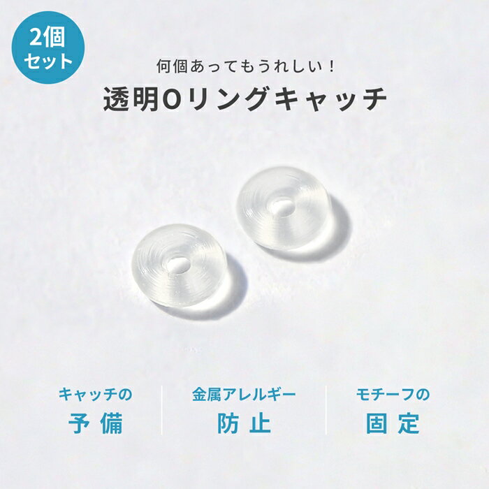 【全品送料無料】 ボディピアス キャッチ 18G 16G 14G 12G 軟骨ピアス 透明ピアス 透ピ 透明キャッチ オーリング Oリング ボディピ 金属アレルギー対応 かわいい 軟骨用 トラガス クリアピアス リング キャッチ シークレット 便利アイテム 片耳