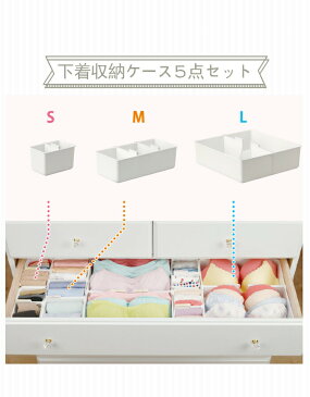 下着収納ケース L 日本製 引出し 整理ケース 小物ケース インナーウエア収納 ランジェリー 収納 仕切 靴下ケース 仕切り付き インデックスシール イノマタ化学 inomata