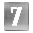 \クーポン配布中♪/日本製 駐車場 7番号 約H28cm×W17.6cm 駐車場ステンシル 番号 数字 ナンバー プレート pk-39