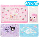 【決算SALE50人に1人全額還元+最大P20倍&2000円OFFクーポン】 サンリオ レジャーシート 60×90 一人用 収納袋 付き ケース コンパクト 子...