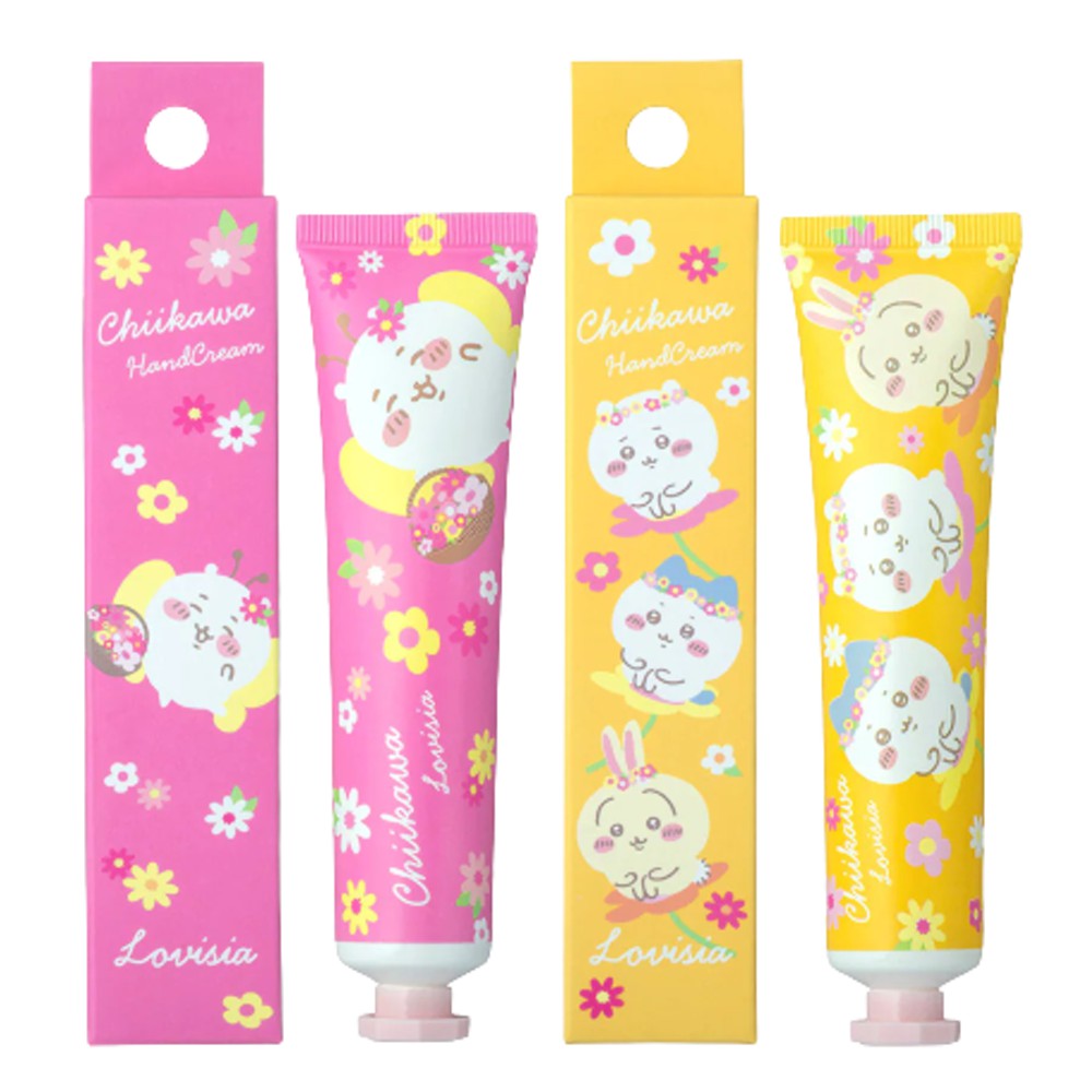 【在庫処分】 ちいかわ Lovisia ハンドクリーム グッズ なんか小さくてかわいいやつ ちいかわ ハチワレ うさぎ 美容 クリーム ヒアルロン酸 キャラクター