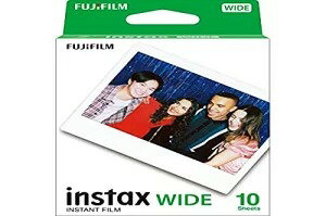 【訳アリ品】 チェキ フィルム instax wide 10枚 富士フィルム ワイドサイズ フイルム ホワイト インスタント インスタックス 大きい 無地 写真 旅行 アルバム 結婚式 2次会 パーティー イベント 外箱なし