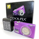 【中古】 《新品級》 コンパクトカメラ NIKON COOLPIX S5100 ライトパープル コンデジ ニコン クールピクス k2538