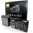 《半期決算セール中》 【在庫処分】【中古】 《新品級》 コンパクトカメラ NIKON COOLPIX S5100 スマートブラック コンデジ ニコン クールピックス k2539 30219