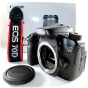 【中古】 《極上美品》 デジタル一眼レフカメラ CANON EOS 70D ボディブラック キヤノン キャノン イオス 中古カメラ k2444