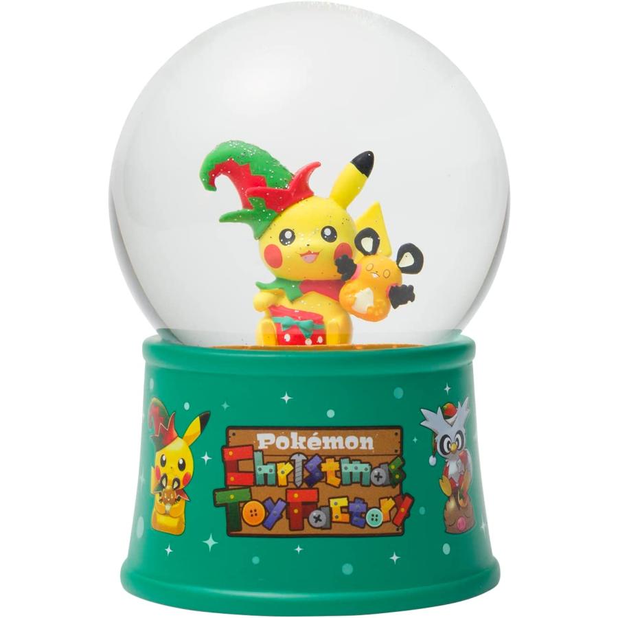 ポケモン グッズ おもちゃ ピカチュウ デデンネ スノードーム おしゃれ ポケモンセンターオリジナル Pokemon Christmas Toy Factory 冬 雪 #200304