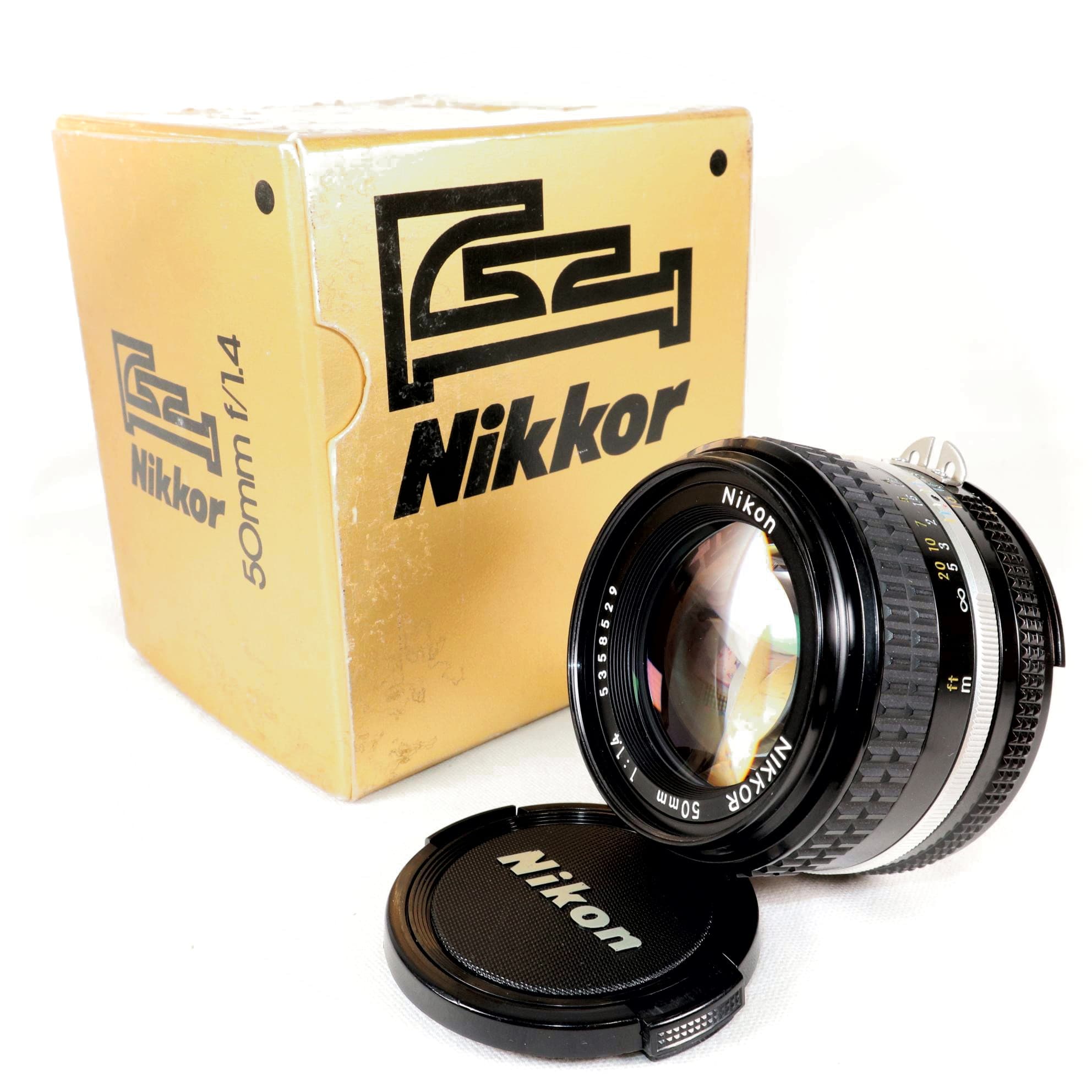 訳あり 単焦点レンズ NIKON Ai Nikkor 50mm F1.4 s Ai-s ニコン k2558