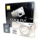 【中古】 《新品級》デジカメ ニコン NIKON COOLPIX S6000 シャンパンシルバー コンパクトデジタルカメラ クールピクス コンデジ k2563