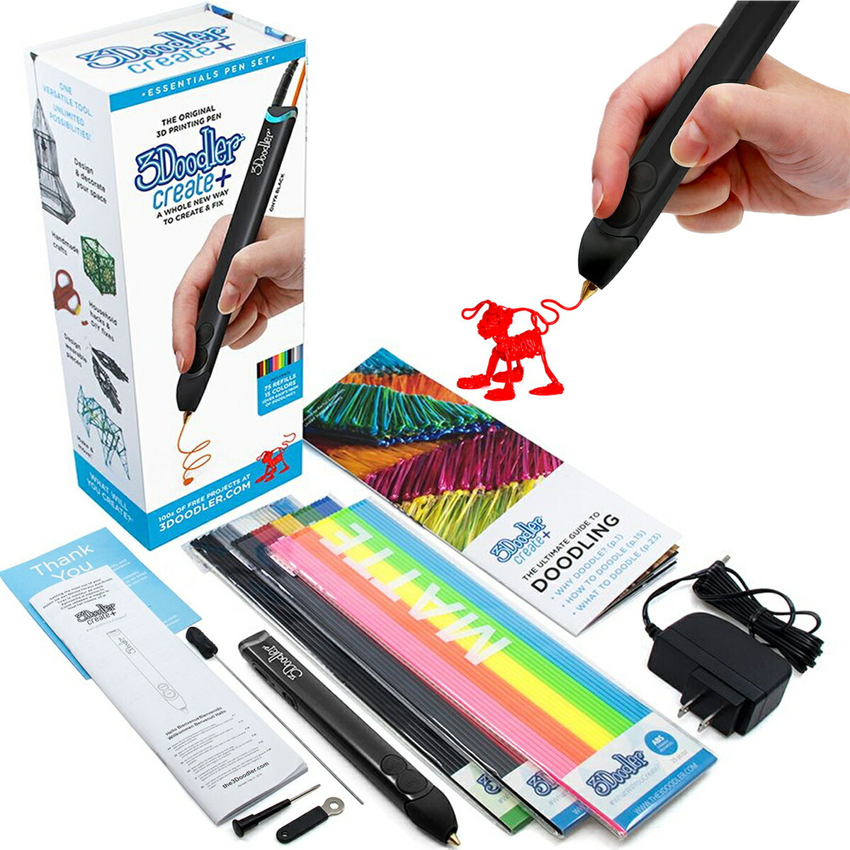 【公式】ランキング1位 3Dペン【世界250万販売】3Doodler Create+ アートペン キッズ 女の子 男の子 誕生日 プレゼン…