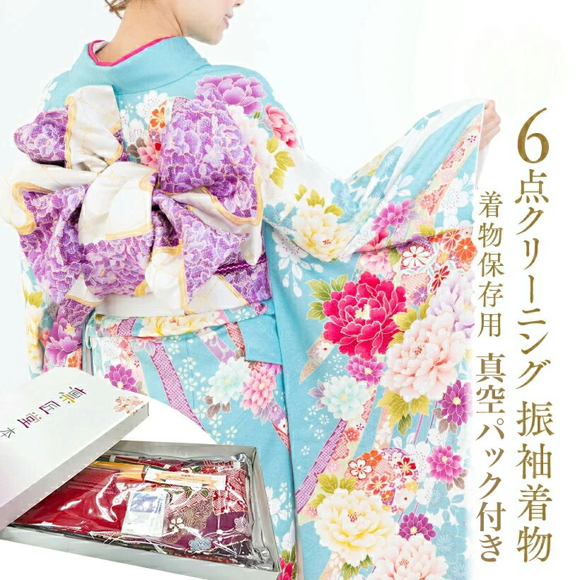 着物 クリーニング 送料無料 振袖着物クリーニング6点詰め放題クリーニング（振袖クリーニング6点セット）＋窒素ガス入り真空パック 振り袖クリーニング,着物クリーニング,振袖 クリーニング,きもの クリーニング,成人式,入学式
