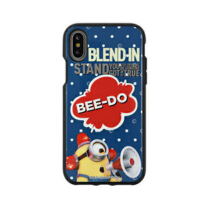 乐天商城 - 送料無料 怪盗グルーシリーズ(ミニオンズ) IIIIfi+(R)(イーフィット) 3D Speech Balloon iPhoneXS iPhoneX対応ケース MINI-67B ビードー