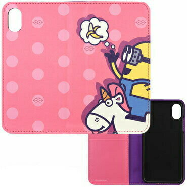 乐天商城 - 送料無料 怪盗グルー ミニオン iPhoneXS iPhoneX 対応 フリップカバー MINI-112A フラッフィー